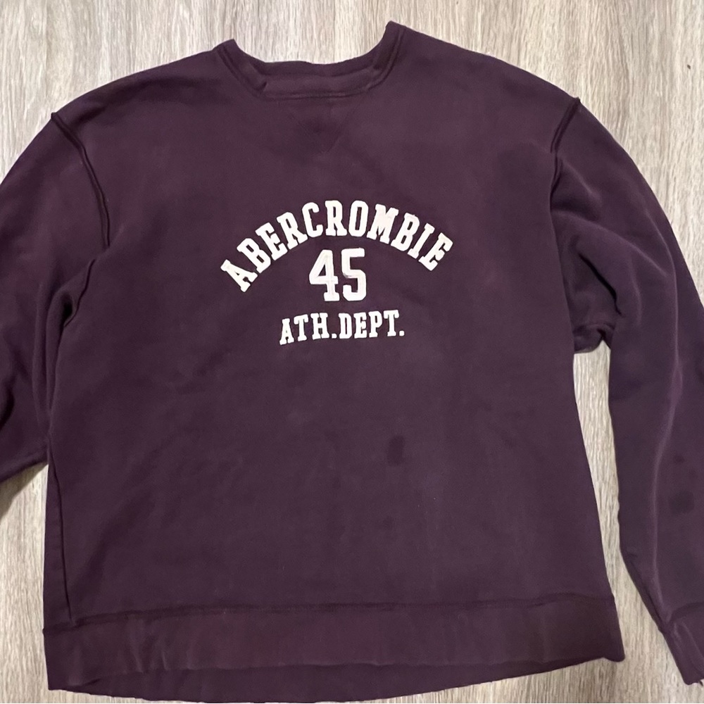Vintage A&F maroon sweatshirt